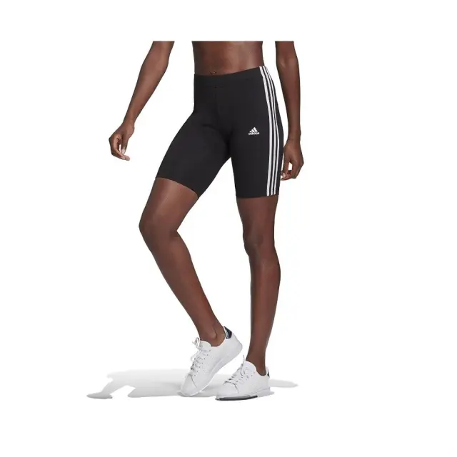 adidas Essentials 3-Stripes Bike Shorts (GR3866-Black) - Μαύρο