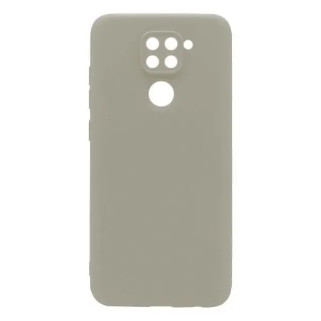 Θήκη Soft TPU inos Xiaomi Redmi Note 9 S-Cover Γκρι N50889