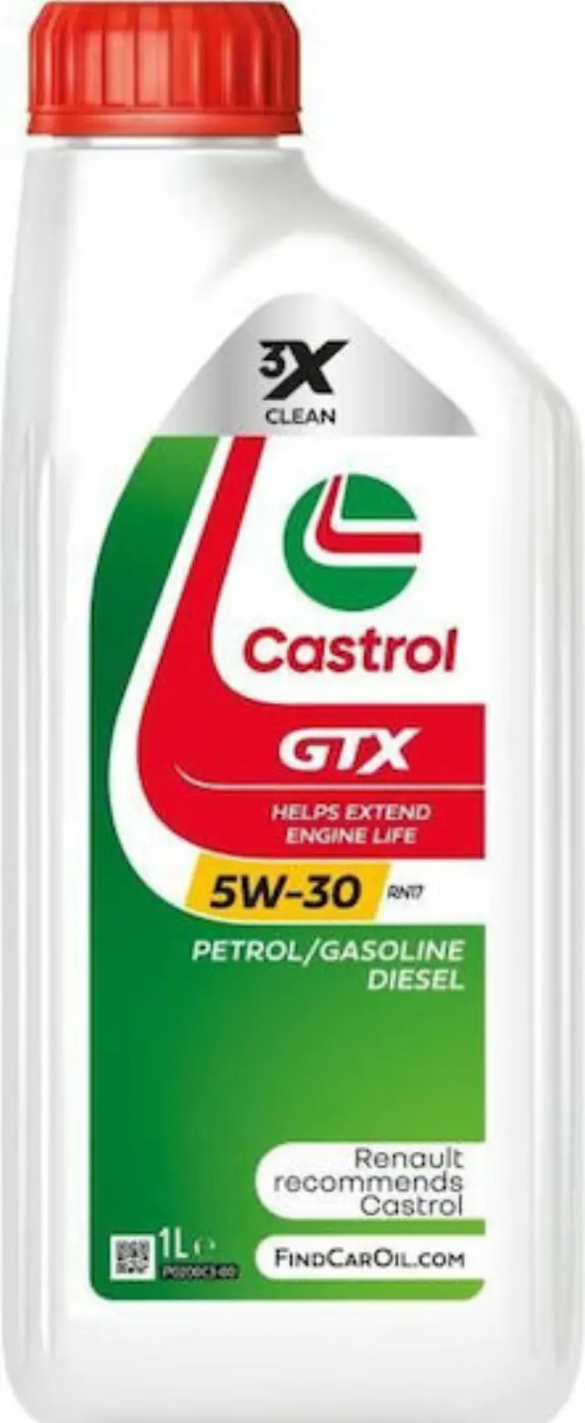 Castrol GTX RN17 Συνθετικό Λάδι Αυτοκινήτου 5W-30 1lt