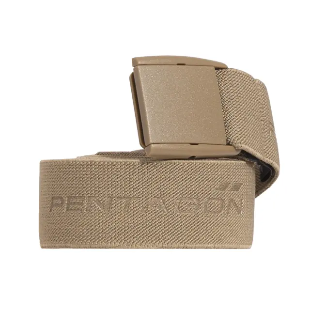 Pentagon Hemantas Elastic Belt-Ζώνη Ελαστική για Τακτική- Καθημερινή Χρήση - 01-Black-Μαύρο 2