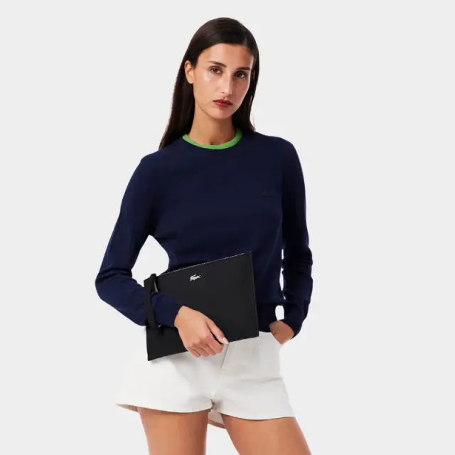 Τσάντα Clutch με Φερμουάρ Lacoste 3NF2791AA-LGA91 Μαύρο - ONESIZE 3
