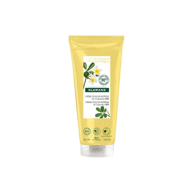 Klorane Nourishing Shower Cream With Organic Cupuacu Butter Κρεμώδες Αφρόλουτρο 200ml