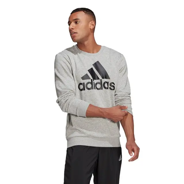 adidas Essentials Sweatshirt (GK9077-Grey) - Γκρί 3