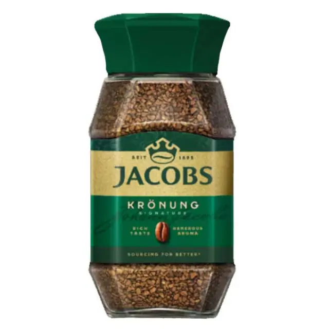 Jacobs Kronung Instant Coffee 200 gr Glass Jar