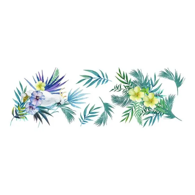 Αυτοκόλλητα Βινυλίου Για Τοίχο Ango Tropical Forest 58120 2