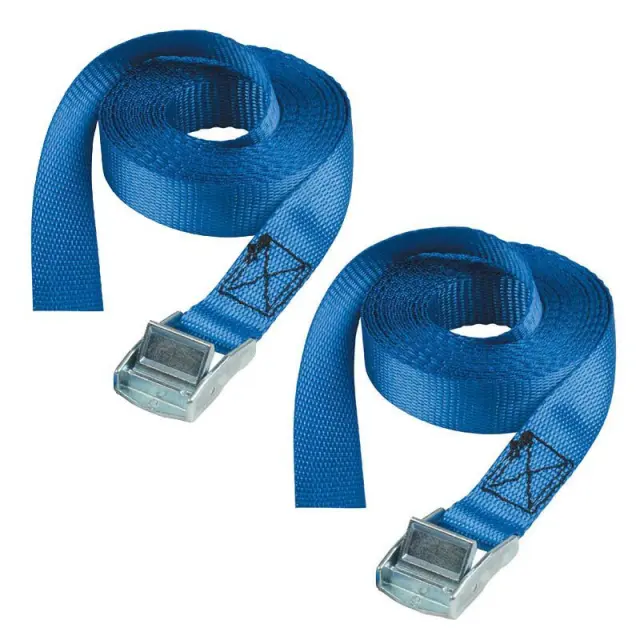 Master Lock 4363EURDAT - Σετ 2 ιμάντες 2,5m με πόρπη ασφαλείας Master Eco