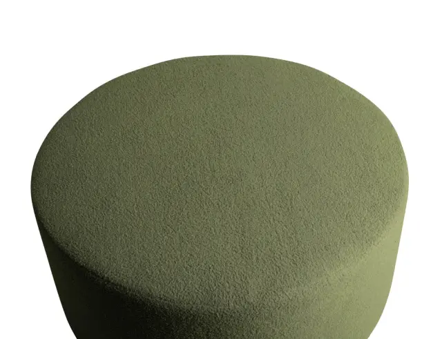 Σκαμπό Evie PTMD Luxury Living με διαστάσεις 90x90x40cm - Green 117053 2
