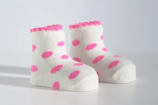 Socks Baby Combo 3pcs Hearts Colours 3