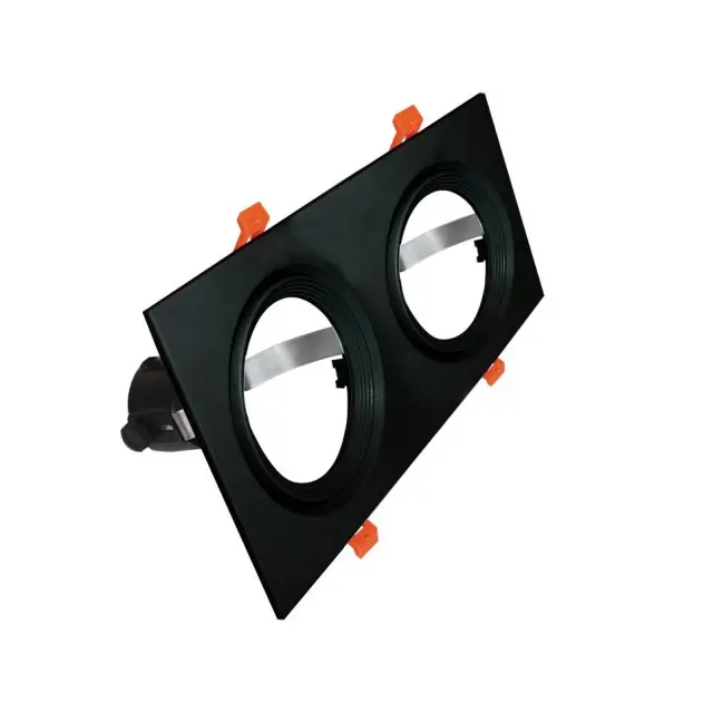Aca Light AR111 - ΚΟΝΣΟΛΑ ΧΩΝΕΥΤΗ ΓΙΑ ΣΠΟΤ ΑΣΤΑΛΙ ΜΑΥΡΗ IP20 Φ320x165mm