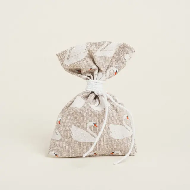 Beauty Home ΠΟΥΓΚΙ ΥΦΑΣΜΑΤΙΝΟ ΜΕ ΣΧΕΔΙΟ ΚΥΚΝΟΥΣ12 x 17 cm 3