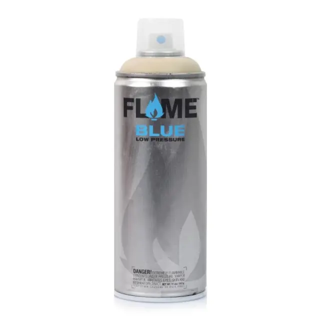 Flame Blue Spray Paint 400ml FB-732 Grey Beige Light