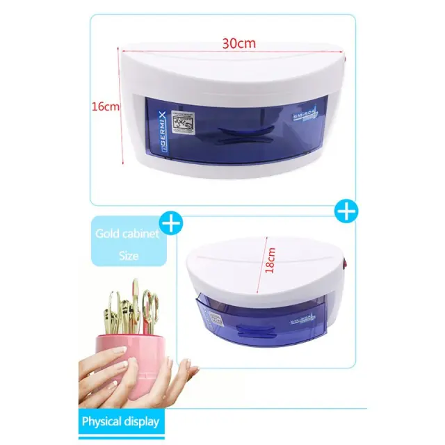 Αποστειρωτής εργαλείων με ακτίνες UV 6W - Germix SM-504 mini 2