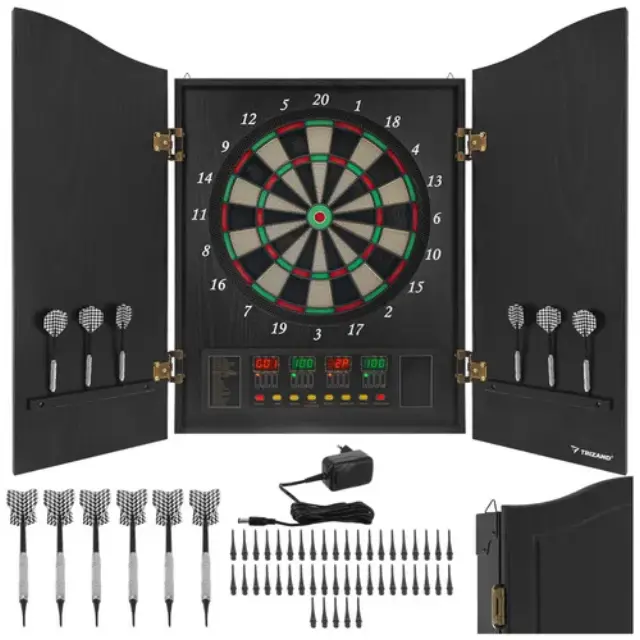 Trizand Ηλεκτρονικός Στόχος Dart με Led Οθόνη και 6 Βελάκια