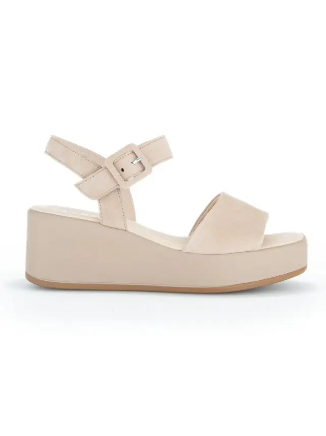 Gabor Πέδιλα Γυναικείο δέρμα Nubuck Μπεζ GAB/84531 12-DESERT 3