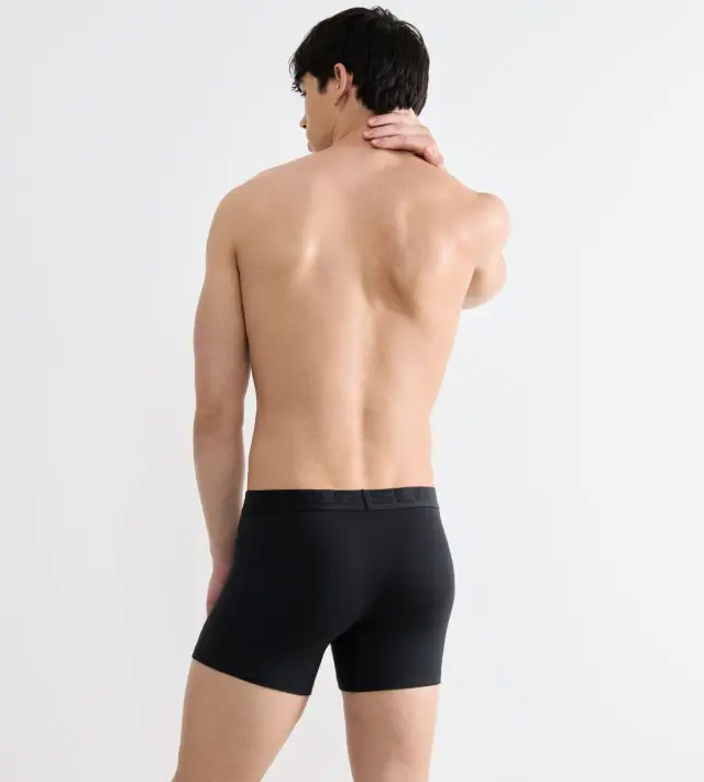 Sloggi Men Μποξεράκια SLG Base Soft Shorts Μαύρο 2-Pack 3