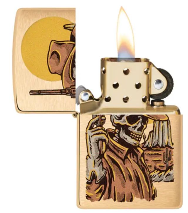 ZIPPO Αναπτήρας - 48519 Cowboy Skull 2