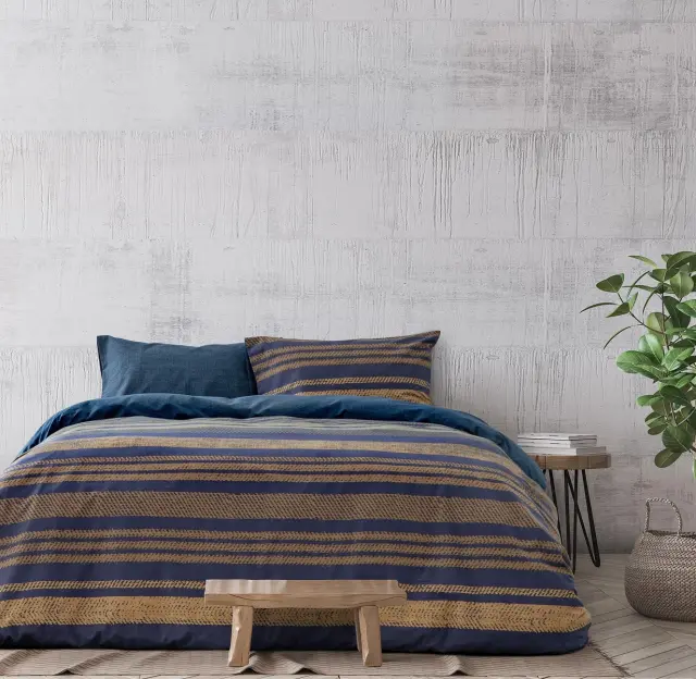 Σετ Σεντόνια 160Χ270 Μονά Χωρίς Λάστιχο Kocoon Tena Blue