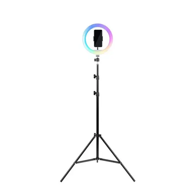 Havit ST7026 - tripod with RGB light ring, black