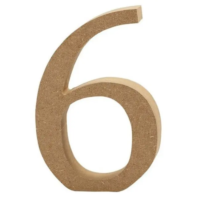 Αριθμός βάσης Mdf 13cm, πάχος 2cm - 6