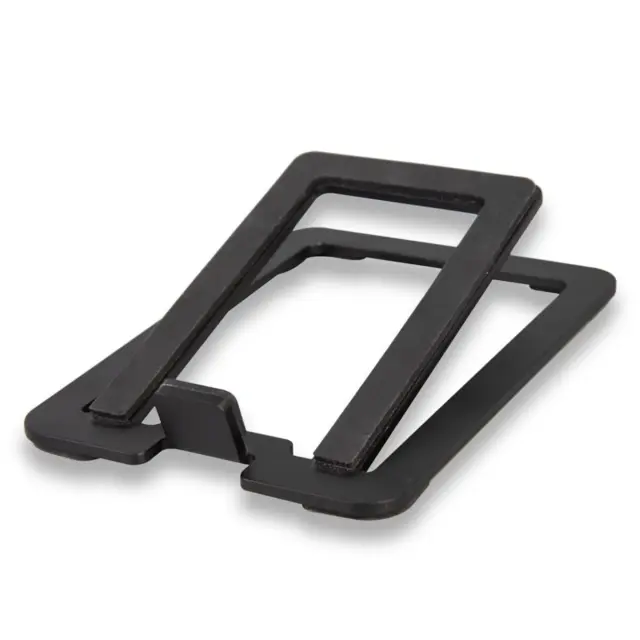 DNA DSS 1 desktop studio stand for speaker loudspeaker audio monitor safety lip 16° tilt angle up to 11 kg 2-piece set 3