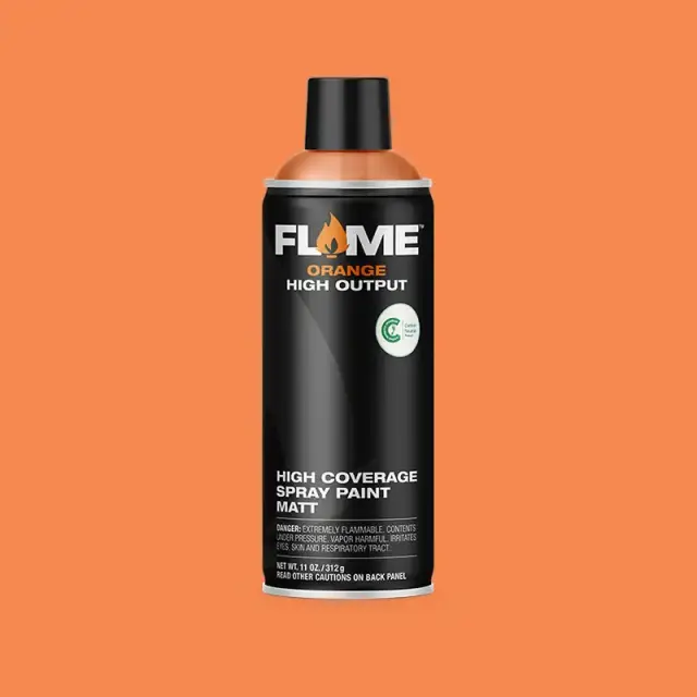 Flame Orange Spray Paint 400ml FO-210 Apricot