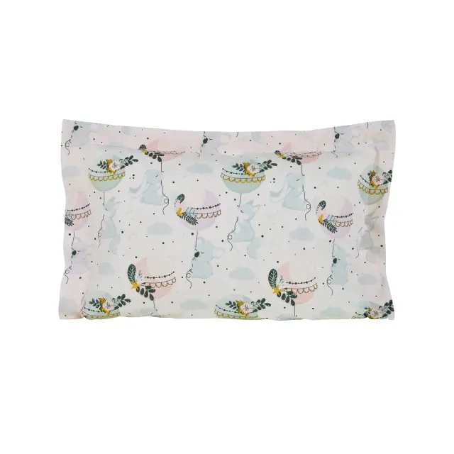 Σετ Παπλωματοθήκη 160x240 Μονή Kid Das Home 4915 Light Blue-Pink-Mint 100% βαμβακερό 3