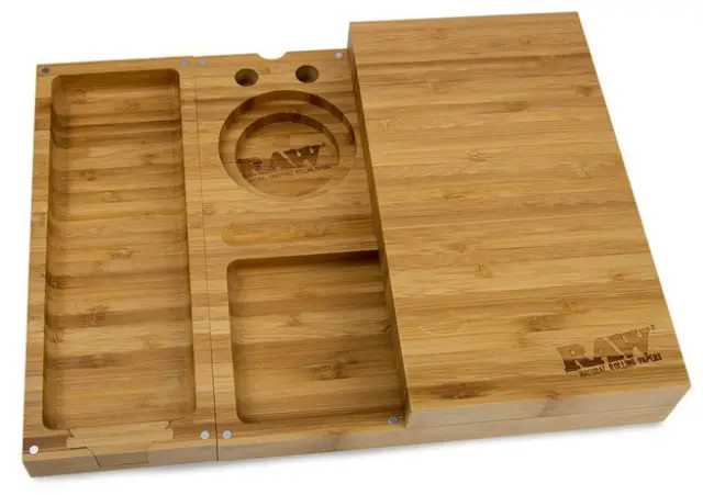 Raw Bambo Triple Flip Rolling Tray Δίσκος (50x26,5cm) 2