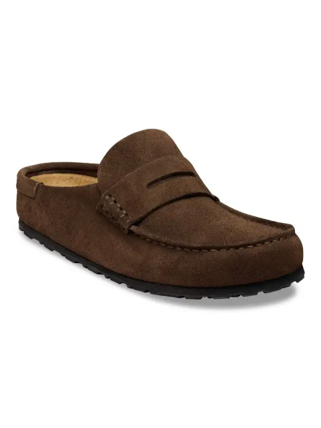 Birkenstock Σαμπώ Ανδρικό δέρμα suede Καφέ BIR/NAPLES 1031605 CARAFE - 41 2