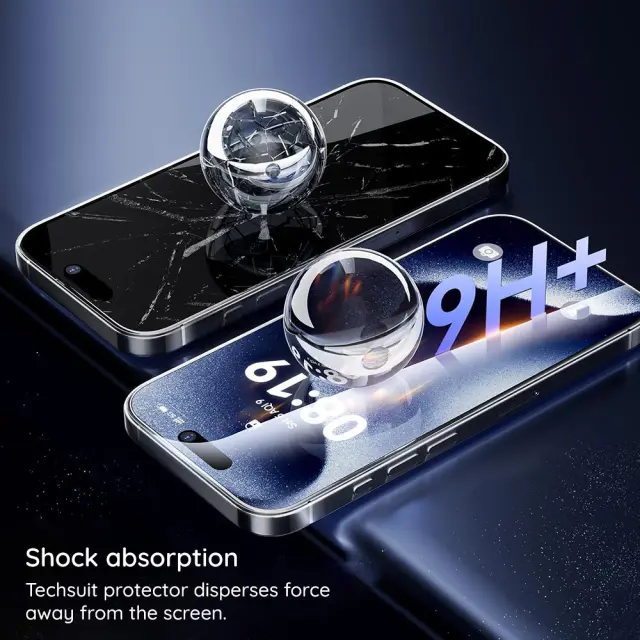 Techsuit - ESD Glass - OnePlus 15R - Black 2