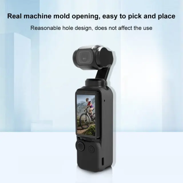 Puluz® 3in1 Σετ Προστατευτικών Σιλικόνης για DJI Osmo Pocket 3 (PU894B) 2