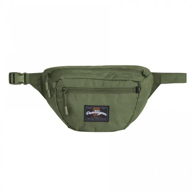 Pentagon Minor Travel Pouch 1.3lt-Τσαντάκι Μέσης 1.3 Λίτρων - 06-Χακί-Olive Green