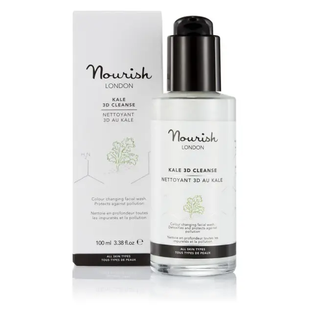 Nourish London Kale 3D Cleanser - Βιολογικό Καθαριστικό Προσώπου Με Eκχύλισμα Kale