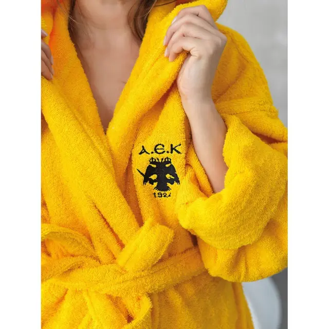 Μπουρνούζι Official Team Licenced Aek Adults L Palamaiki