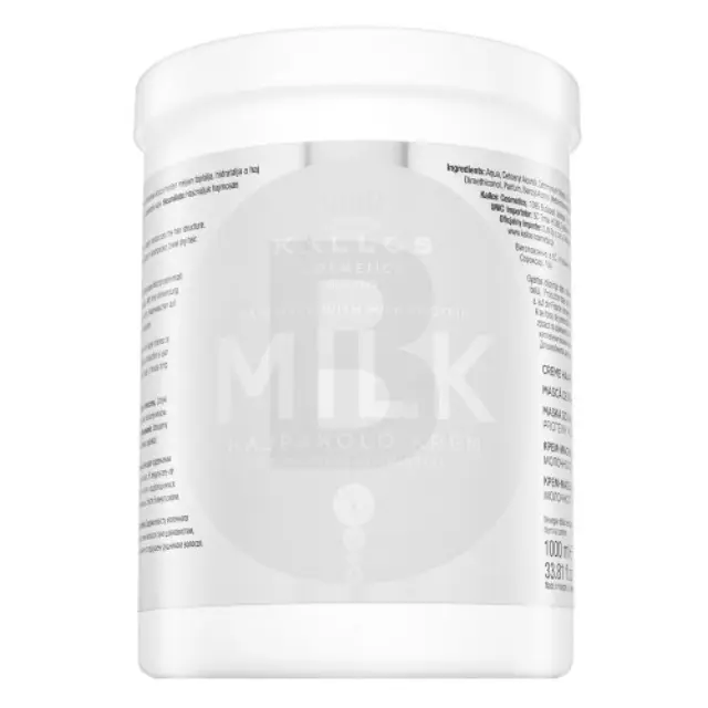 Kallos Milk Hair Mask strenghtening mask with moisturizing effect 1000 ml