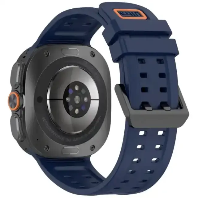 Tech-protect Silicone Air Samsung Galaxy Watch Ultra 1 / 2 2024-2026 (47 Mm) Navy Blue 2