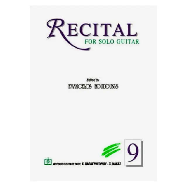 Panas - Μπουντούνης Ευάγγελος - Recital 9o