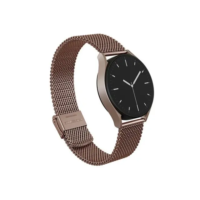 BURGA Universal Watch Band Metal Mesh Elegance 22mm Rose Gold (Premium-Mesh_WTCH_Rgold_22mm)