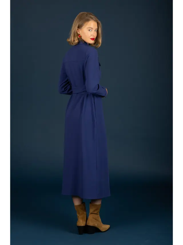 Chaton Φόρεμα Wanda – Ink Blue - L 2