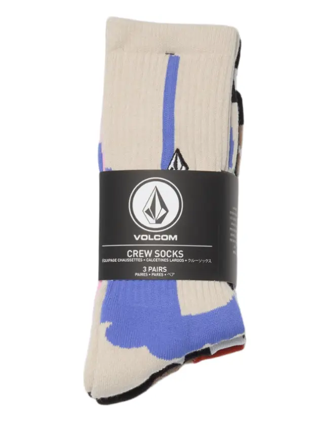 Volcom Carrau Print Mixer Socks (3 pack) ανδρικές κάλτσες D6332601-1 - OS