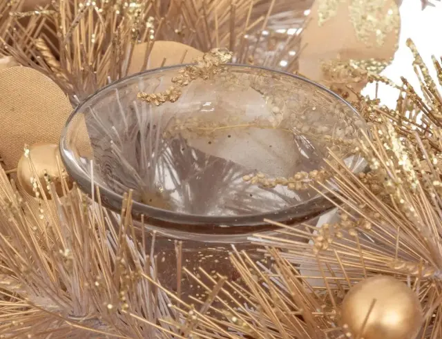 Διακοσμητικό Στεφάνι - Κηροπήγιο Fééric Lights & Christmas με 4 θέσεις και διαστάσεις 33x7cm 208435 3