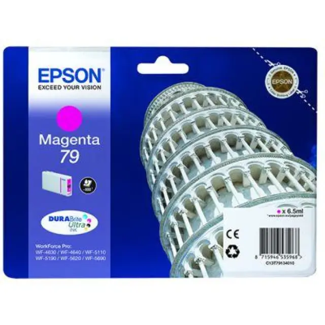 Epson 79 Γνήσιο Μελάνι Εκτυπωτή InkJet Ματζέντα (C13T79134010)