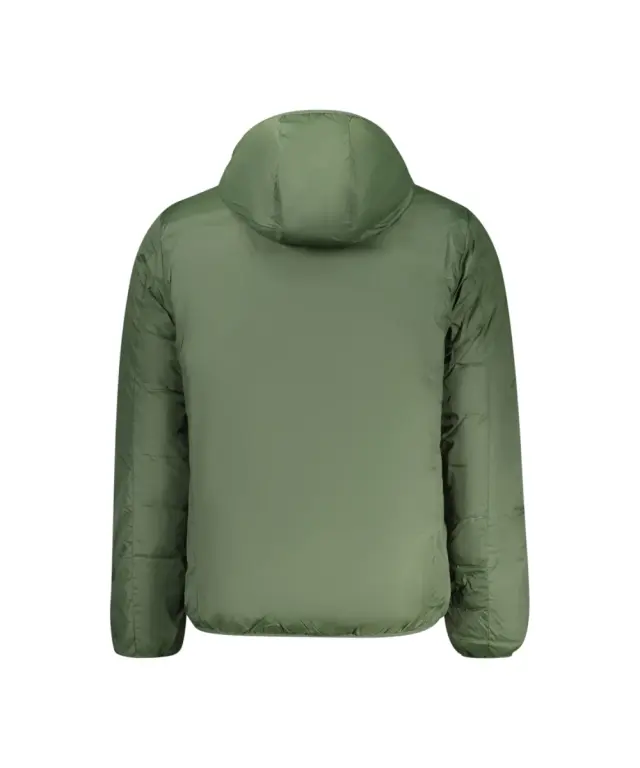 Norway Nautical School - Ανδρικό Χειμωνιάτικο Μπουφάν Reversible Puffer 859155-ARMY Πράσινο/Γκρι 2