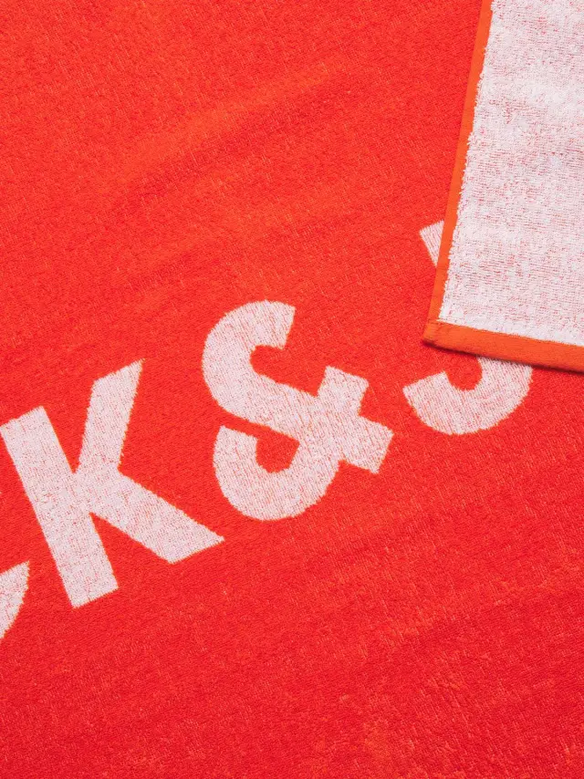 JACBEACH TOWEL Orange 3