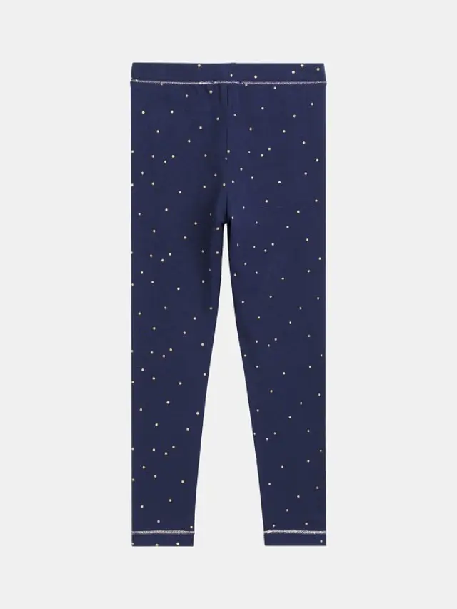 Παιδικό Κολάν για Κορίτσια Gold Polka ΜΠΛΕ 3