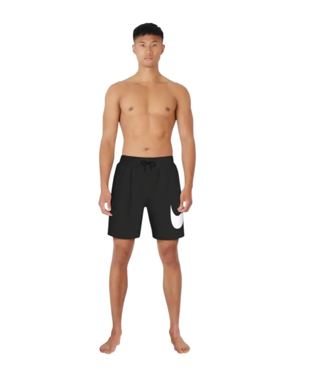 Nike - Ανδρικό μαγιό 7" Volley NESSF508-001 Μαύρο 3