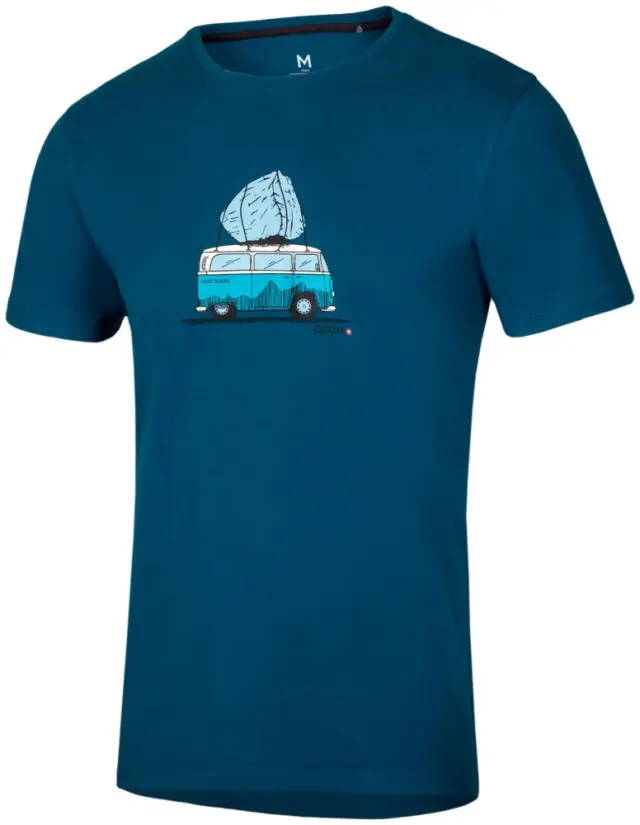 Κοντομάνικο Ocun Ανδρικό Classic T Bus-Stone Blue Ink - 05242-BLUEINK - S