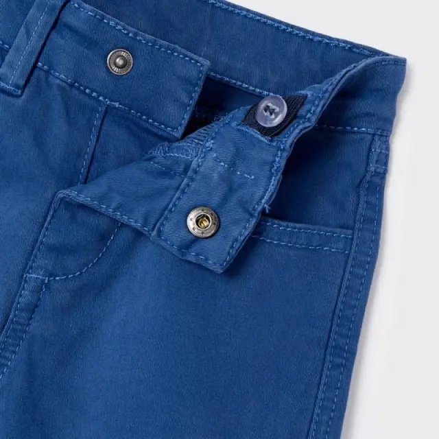 Baby 6 μηνών έως 4 ετών Παντελόνι slim fit ECOFRIENDS θαλασσί - 18M 2