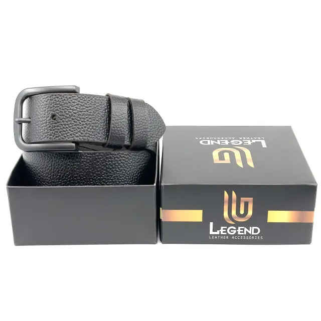 Καφέ Δερμάτινη Ζώνη Full Grain 4 cm 3