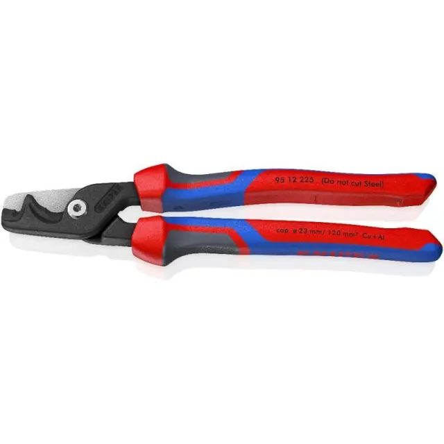 Knipex 9512225 - Κόφτης καλωδίων αυτόματος με βαριά μόνωση 23mm Νο225mm