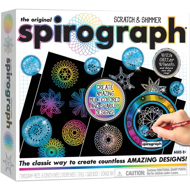 Spirograph - Scratch AND Shimmer (33002156)